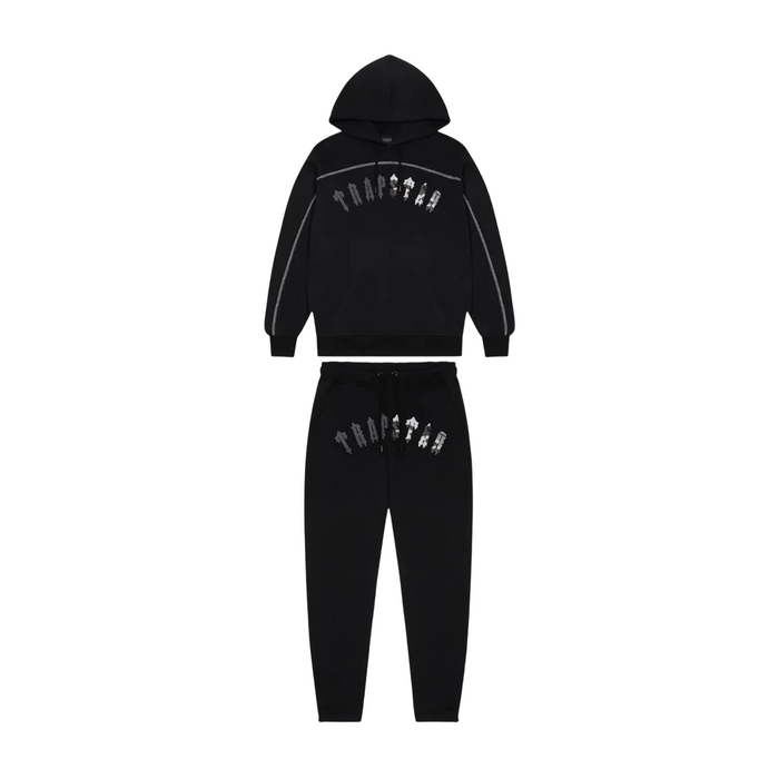 Trapstar Irongate Arch Camo Tracksuit Black
