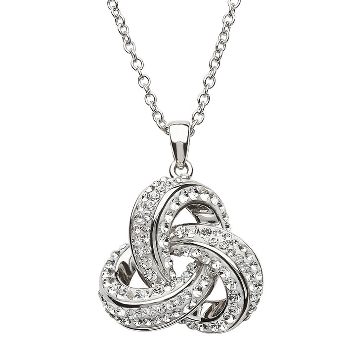 Trinity Swarovski Crystals Necklace