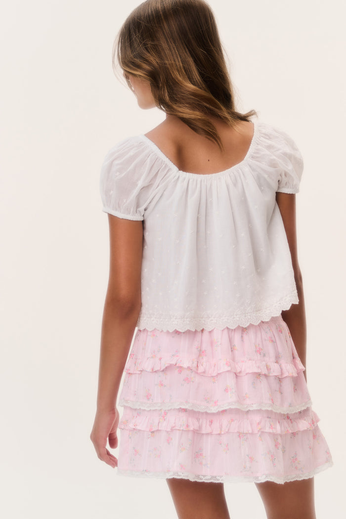 Tween Ditsy Floral Billie Skirt - SWEET NECTAR