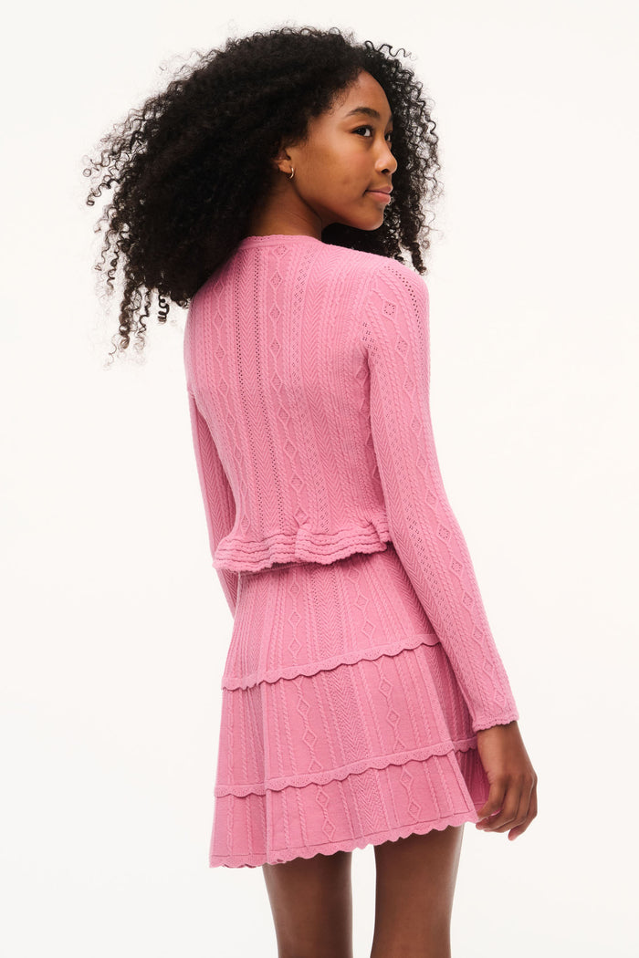 Tween Stretch Pointelle Gemira Skirt