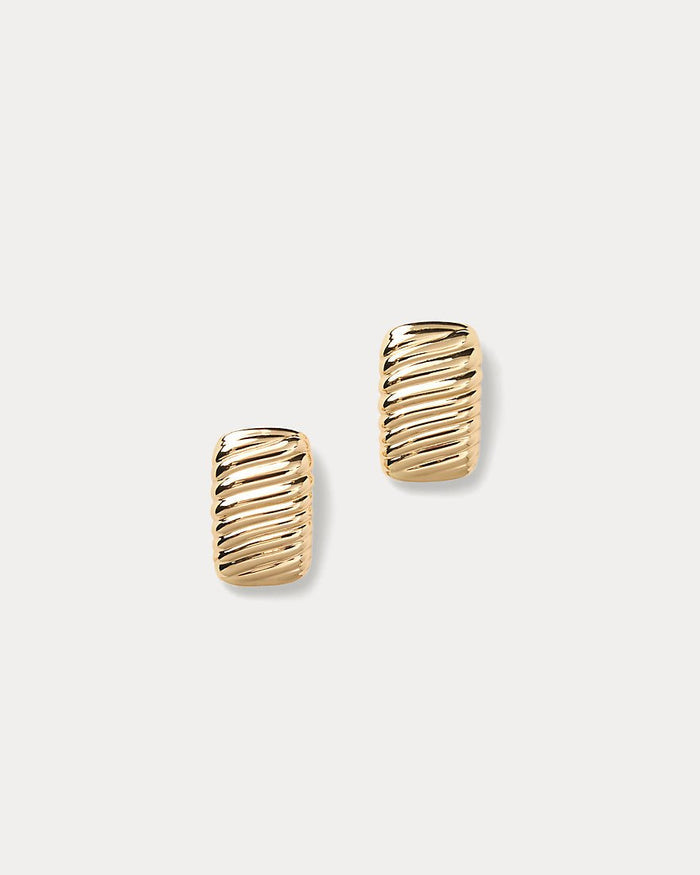 Lilly Pulitzer - Viney Liney Earrings - Gold Metallic
