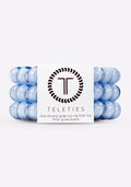 Washed Denim Large Hair Ties - 3 Pack