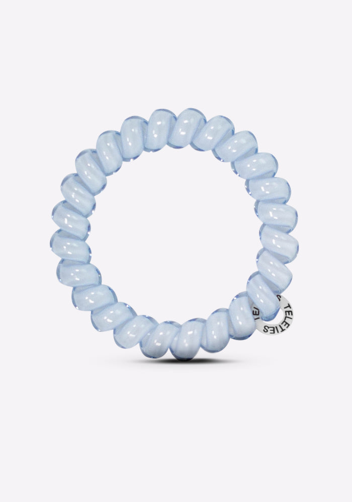Washed Denim Large Hair Ties - 3 Pack