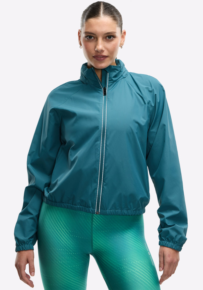 Woven Seamed Run Shell