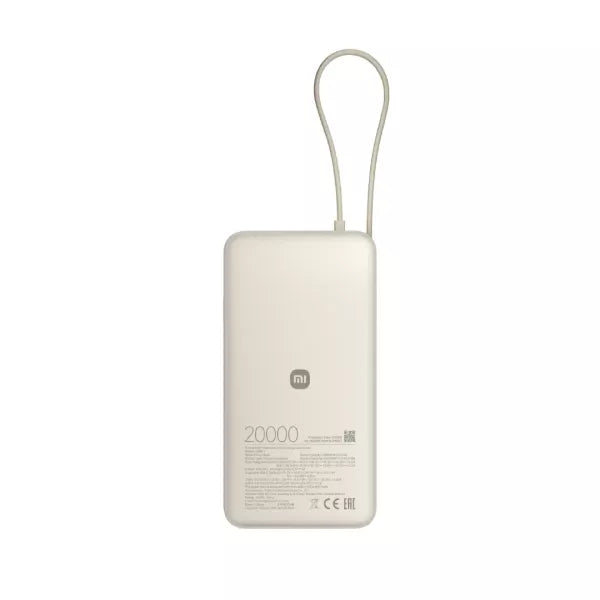 Xiaomi 67 W Power Bank 20000 mAh (Integrated Cable) Tan - Prijenosni punjač
