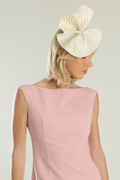 Zaria Fascinator Ivory/Gold - Accessory - Morgan and Taylor