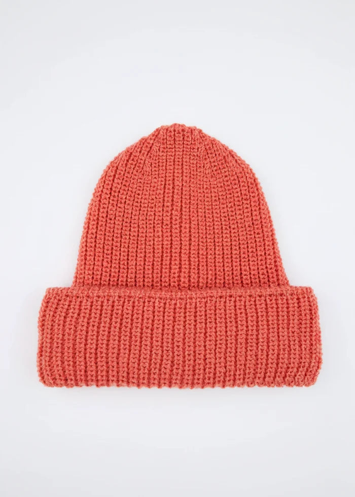 IrelandsEye Chunky Knit Hat | Salmon