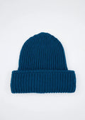 Zinnia Chunky Knit Merino Wool Hat | Sapphire Marl